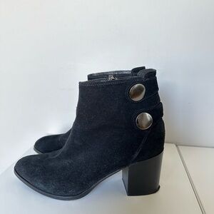 Alberto Fermani Tortora suede ankle bootie